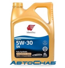 IDEMITSU F-S 5W30 SN/CF-5 4л. Синтетическое моторное масло